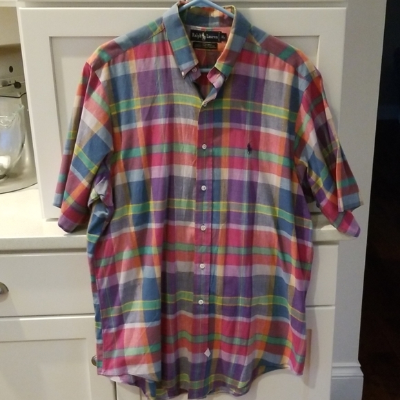 Ralph Lauren Other - Ralph Lauren Madras Button-Down